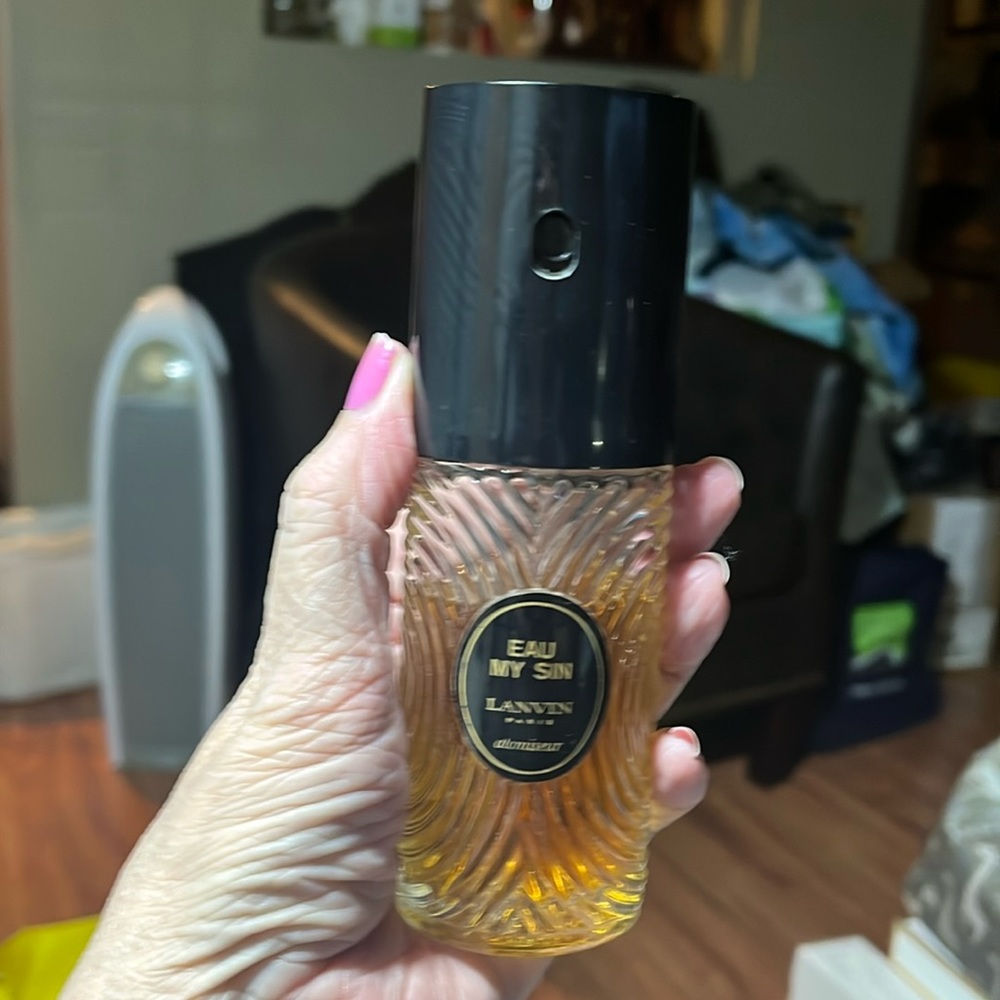 Vintage Lanvin  Paris Eau My Sin 60ml EDT Spray.  Check Level
